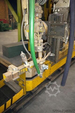 Svarvväxlar - Positioners - Svetsborrar & -pinchtables Esab welding crane for composite beams