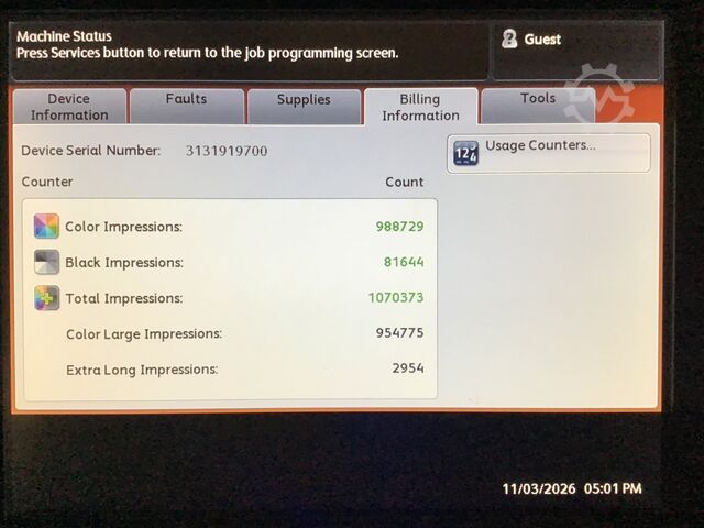  XEROX XEROX Versant 180 Press