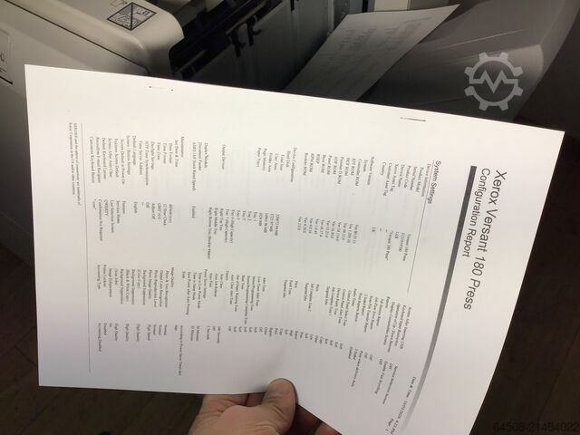  XEROX XEROX Versant 180 Press