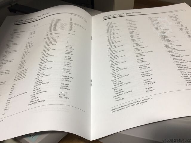  XEROX XEROX Versant 180 Press