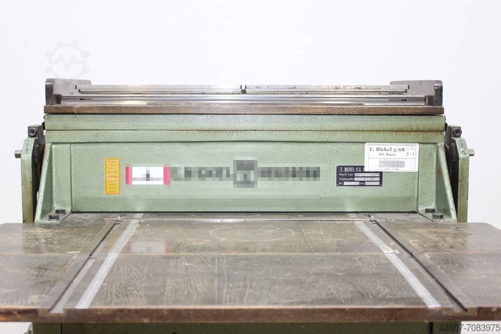 Ril- en perforatiemachine E. Bickel HK 3/68