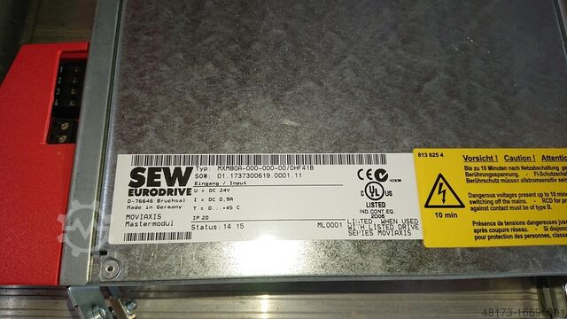 Servo multiple forstærker 1 stk SEW-EURODRIVE MXM80A-000-000-00 DHF41B