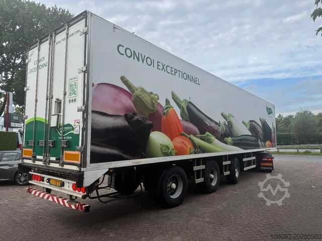 Gekoeld/bevroren transport Pacton 3 ass koeloplegger 2 Stuurasssen