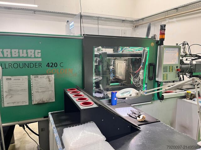 μηχανή χύτευσης με έγχυση Arburg ALLROUNDER 420 C