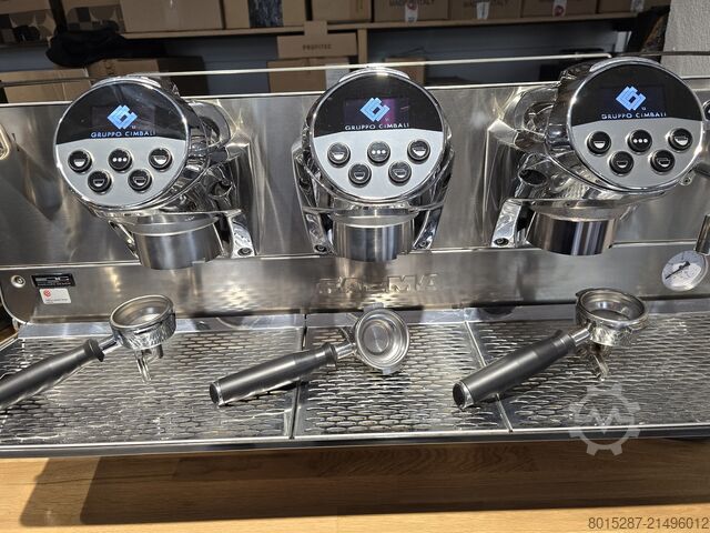 Pákový kávovar (Siebträgermaschine) / portafilter Faema (Gruppo Cimbali) President GTI A/3 (3Gruppig)