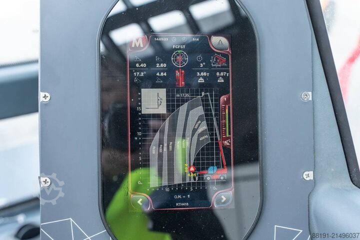 Teleszkópos rakodó Magni RTH 4.18