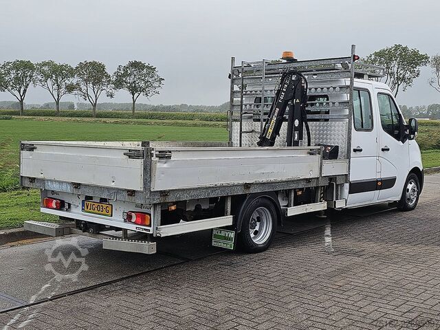 Open laadbak met kraan OPEL MOVANO 2.3 HIAB018 kraan EURO6