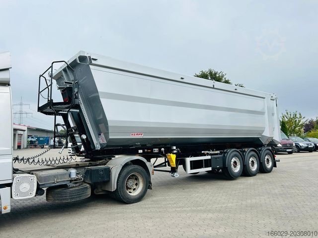Kippers oplegger KEMPF SKM 36/3 SR-Membran Stahl Halbrundmulde 50m³