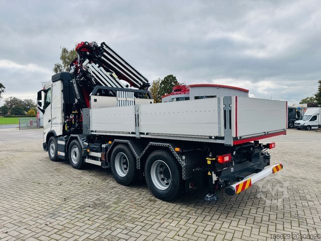 Lastbilmonteret kran VOLVO FH 500 8x4 Kran F820 RA2.27 Jib & Winde Sofort