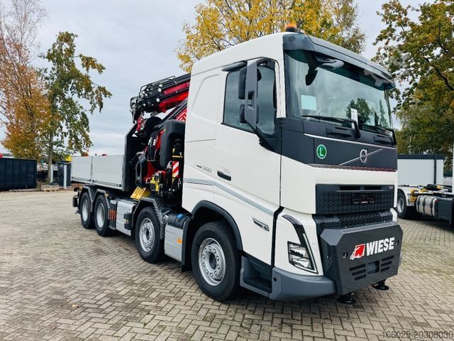 Ladbil med lad VOLVO FH 500 8x4 Kran F820 RA2.27 Jib & Winde Sofort