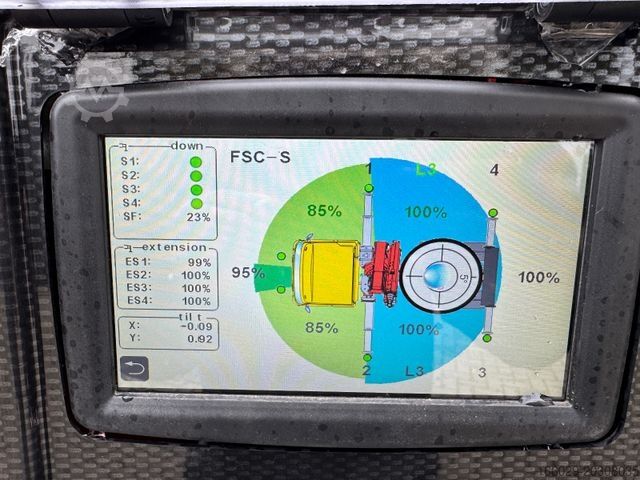Tung lastbil VOLVO FH 500 8x4 Kran F820 RA2.27 Jib & Winde Sofort