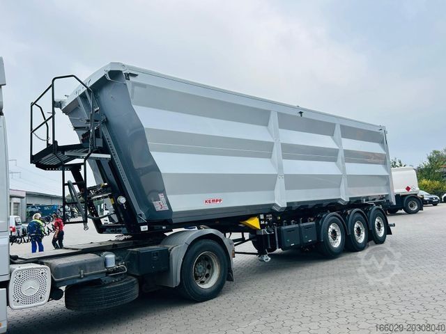 Tipper semitrailer KEMPF SKM 36/3 SHL-Light 3-Achs Stahl Kipper 51m³