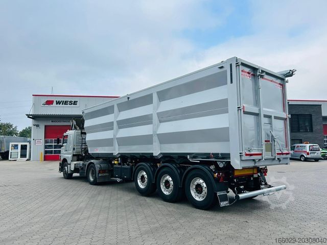 Tipper semitrailer KEMPF SKM 36/3 SHL-Light 3-Achs Stahl Kipper 51m³