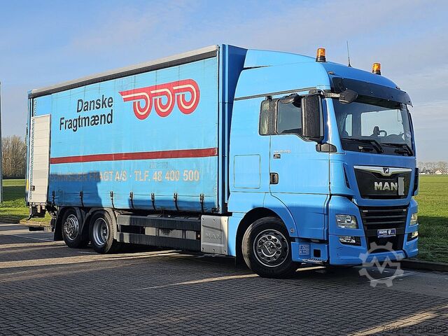 Posuvná plachta M.A.N. 26.470 TGX Schuifzeil Laadklep!