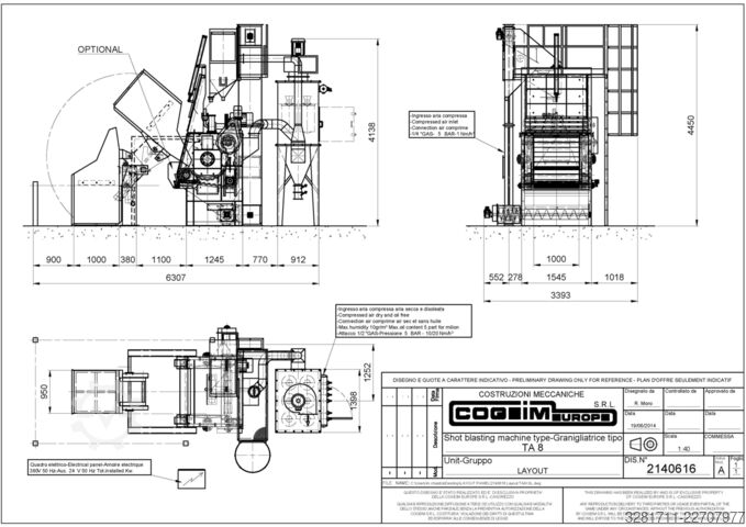 Tung maskine Gogeim TA08 Nr 1400