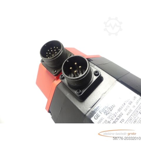 Silnik Fanuca Fanuc A06B-0127-B588 # 7000 AC Servo Motor SN: C996C5352