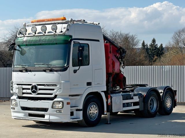 Teherautóra szerelt daru MAN ACTROS 2548* Sattelzugmaschine* HMF 3622 K4/FUNK