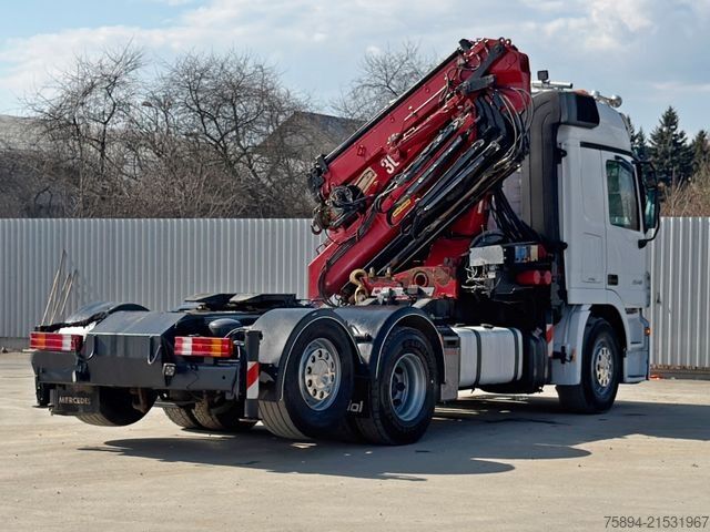 Teherautóra szerelt daru MAN ACTROS 2548* Sattelzugmaschine* HMF 3622 K4/FUNK