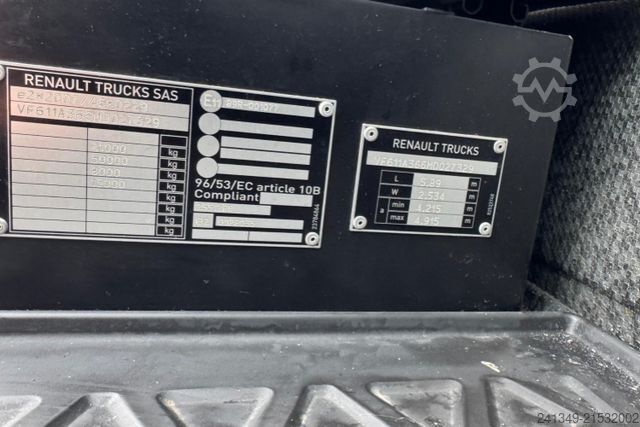 Standard tractor unit RENAULT T480 4x2 Standklima