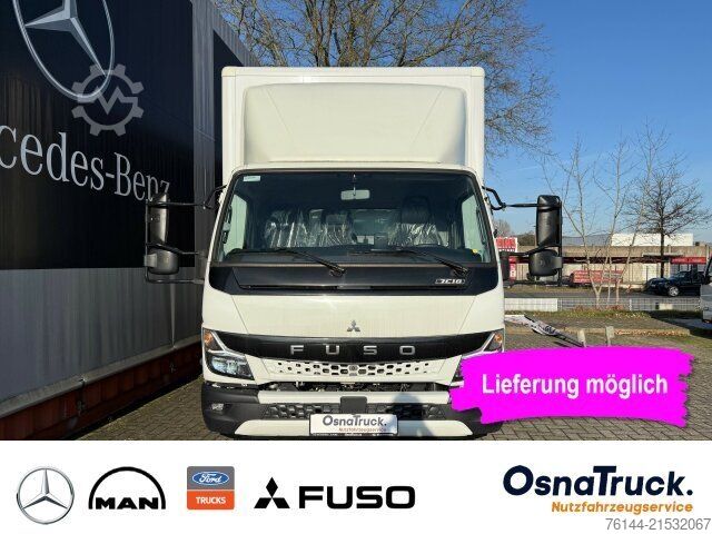 Transporter mit Koffer FUSO 7C18 Koffer+LBW,Klima Nutzlast 2925 KG,Sideguard