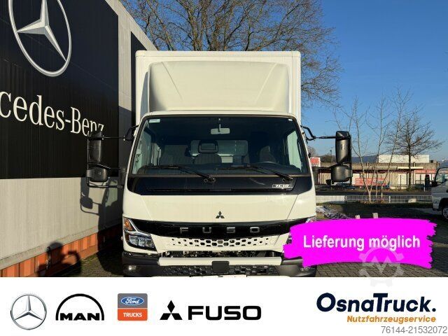 Transporter mit Koffer FUSO 7C18 Koffer+LBW,Klima Nutzlast 2925 KG,Sideguard