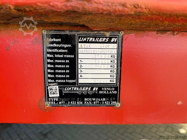 Dieplader Lintrailers 2LSDU 17-20 , Extendable