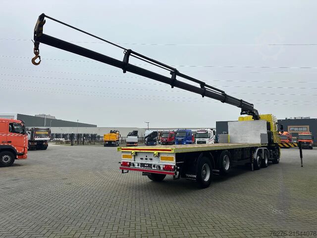 Standaard-SZM DAF XF 105 410 6x2 Palfinger PK 20002 + Tracon Trailer