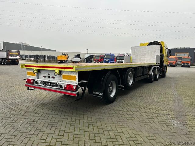 Standaard-SZM DAF XF 105 410 6x2 Palfinger PK 20002 + Tracon Trailer