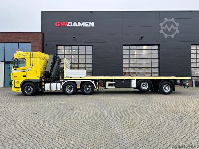 Standaard-SZM DAF XF 105 410 6x2 Palfinger PK 20002 + Tracon Trailer