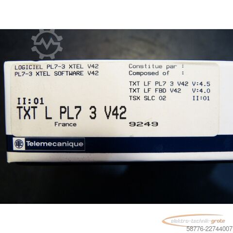 Componente Telemecanique TSX L PL7 3 V42 Software    !