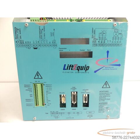 Componente  ThyssenKrupp Liftequip VVVF Inverter CPI 32 / 6619 00 3121_L SN: 1095720