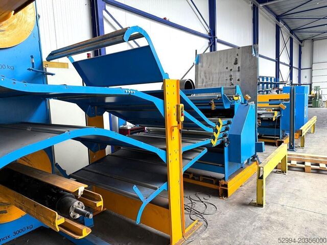 Lignes de déroulage + / ou de profilage Forstner 1250 x 2 mm slitting & cut to length CNC