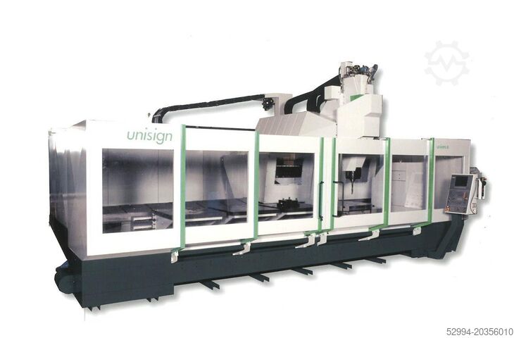 Mașină de frezat pe pat cu coloană mobilă și CNC Unisign X: 4000 - Y: 800 - Z: 600 mm CNC