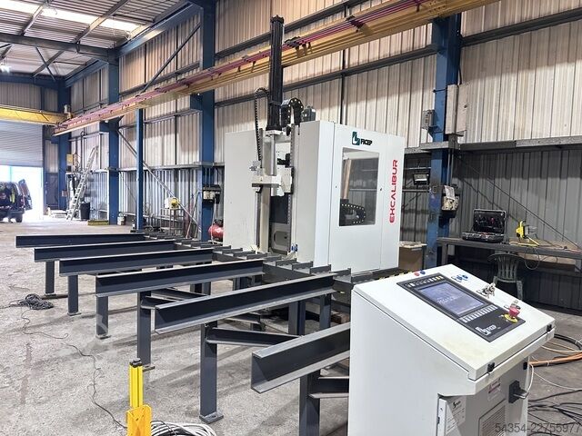 CNC-frees- en boormachine voor staalprofielen Ficep Excalibur 1201 EX