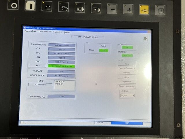 CNC-frees- en boormachine voor staalprofielen Ficep Excalibur 1201 EX