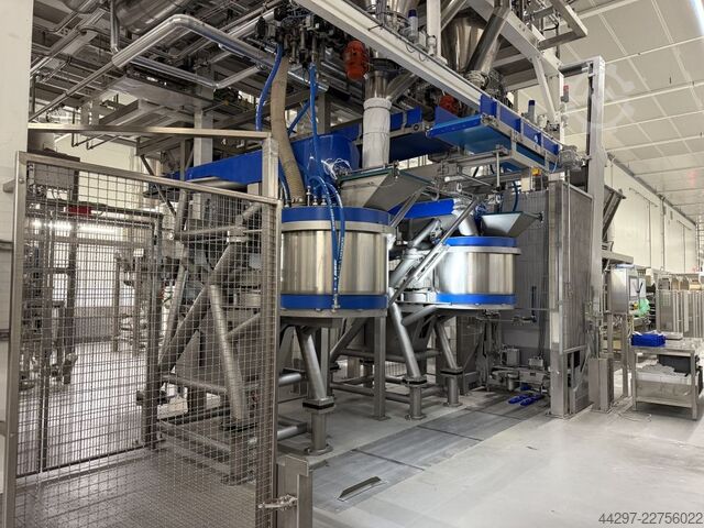 Installation de pétrissage à spirale Diosna WH 240 E Premium Hygenic Design