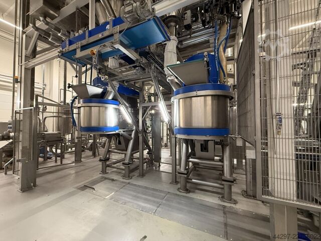 Installation de pétrissage à spirale Diosna WH 240 E Premium Hygenic Design