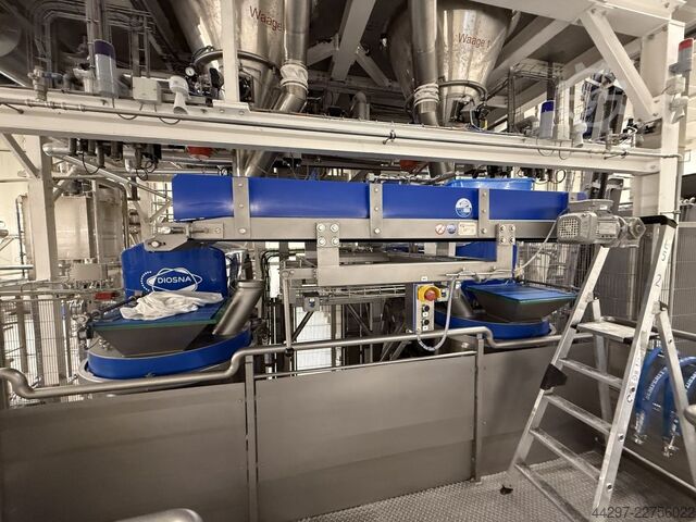 Installation de pétrissage à spirale Diosna WH 240 E Premium Hygenic Design