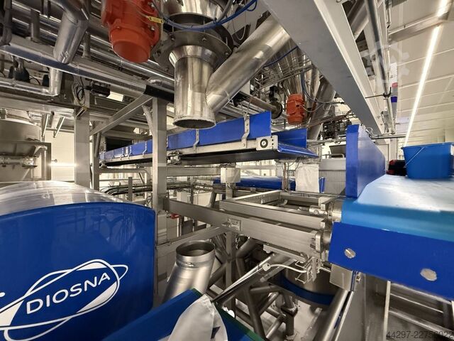 Installation de pétrissage à spirale Diosna WH 240 E Premium Hygenic Design