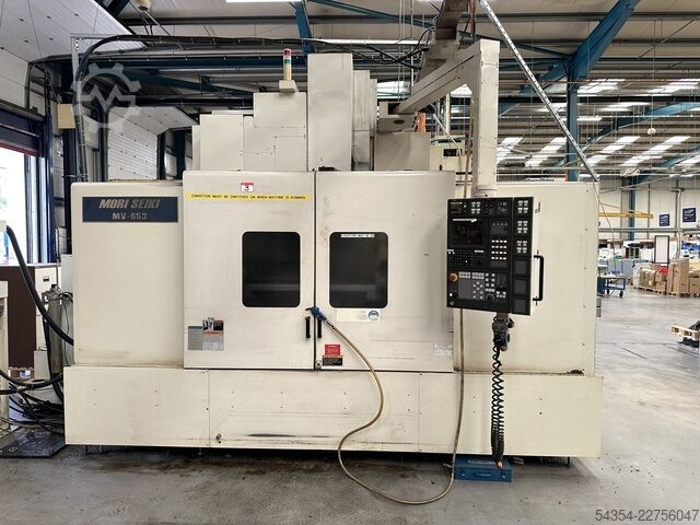 Centro de Usinagem Vertical de Alta Capacidade Mori Seiki MV-653/50