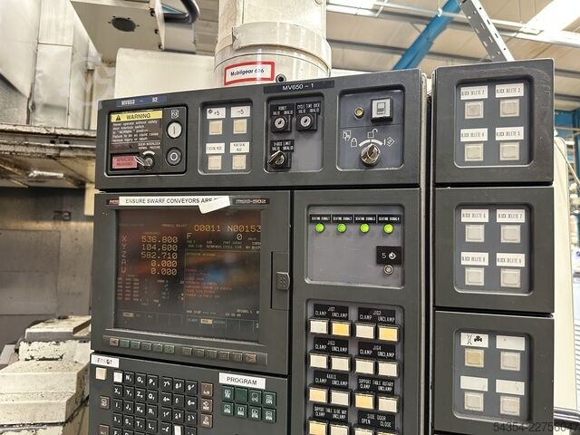 Centro de Usinagem Vertical de Alta Capacidade Mori Seiki MV-653/50
