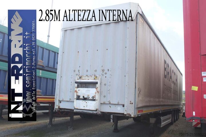 Auflieger mit Pritsche & Plane Krone semirimorchio centinato sponde ribassato