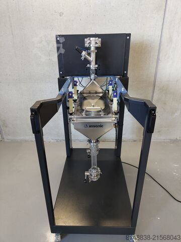 Compact zeefmachine voor metaalpoeder Assonic CSM-500 SPC