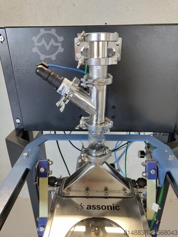 Compact zeefmachine voor metaalpoeder Assonic CSM-500 SPC