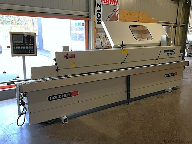 Kantenanleimmaschine HOLZ-HER Sprint 1317-1 FÜ + PU
