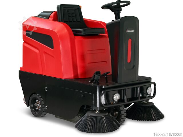 καθαριστής SCHORR Aufsitzkehrmaschine RR80KM 80 Liter Kehr
