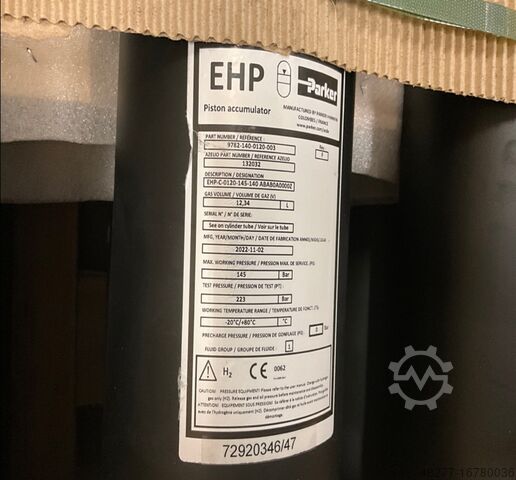 Kolbenspeicher Parker EHP