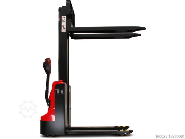 Hoogheffende truck SCHORR Hochhubwagen 1200KG Monomast Freihub