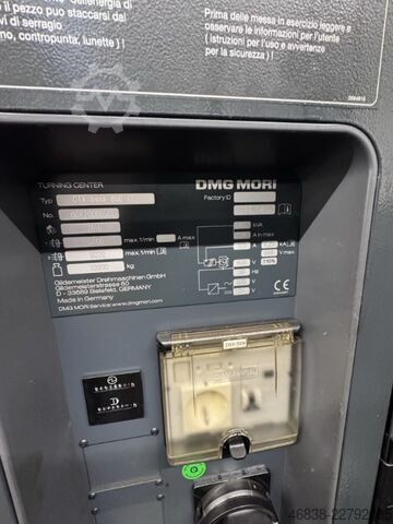 Centro di tornitura e fresatura CNC DMG MORI CTX beta 800 TC