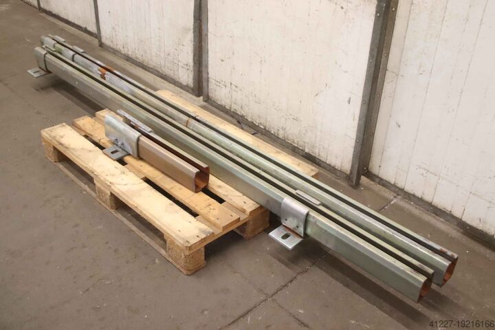 Helmet rails 3 pieces Helm Breite 90 mm 6,33 m